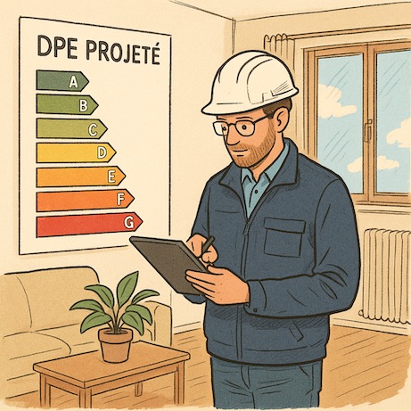 Le DPE projeté peut-être demandé pour obtenir un prêt
