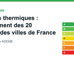 Observatoire DPE : passoires thermiques dans les 20 plus grandes villes